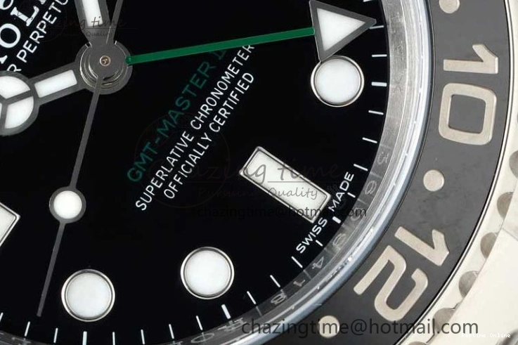 0114 GMT-Master II 116710 LN Black Ceramic 904L Steel NTF 1:1 Best Edition on Oyster Strap VR3186 CHS WaterResistant 2300